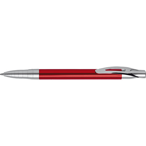 Kugelschreiber Buenos Aires , rot, Aluminium & Metall, 14,00cm (Länge), Bild 3