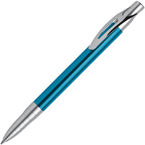 Kugelschreiber Buenos Aires , hellblau, Aluminium & Metall, 14,00cm (Länge), Bild 2