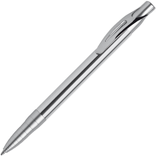 Kugelschreiber Buenos Aires , chrom, Aluminium & Metall, 14,00cm (Länge), Bild 2