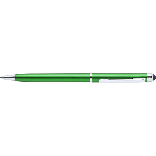 Kugelschreiber Pointer ALFIL , grün, Kunststoff, 13,20cm (Breite), Bild 3