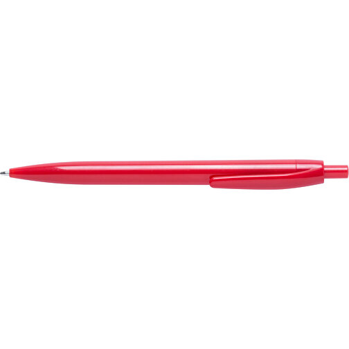 Kugelschreiber BLACKS , rot, Kunststoff, 13,80cm (Breite), Bild 3