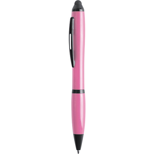 Kugelschreiber Pointer LOMBYS , rosa, Kunststoff, 14,00cm (Breite), Bild 1