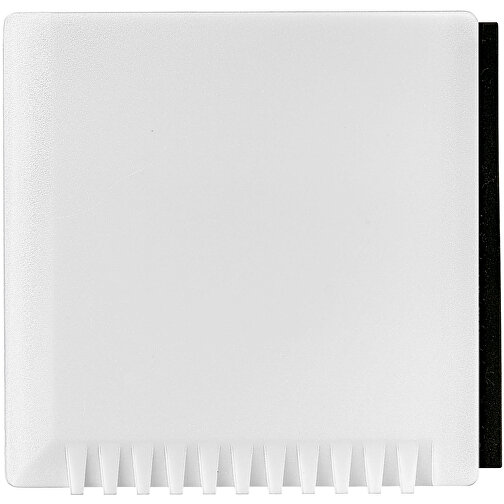 Eiskratzer 'Quadrat' Mit Wasserabstreifer , weiß, Kunststoff, 10,00cm x 0,30cm x 10,30cm (Länge x Höhe x Breite), Bild 1