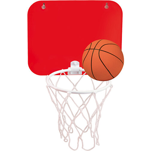Basketball Jordan , rot, PVC, 20,00cm x 16,00cm (Länge x Breite), Bild 1