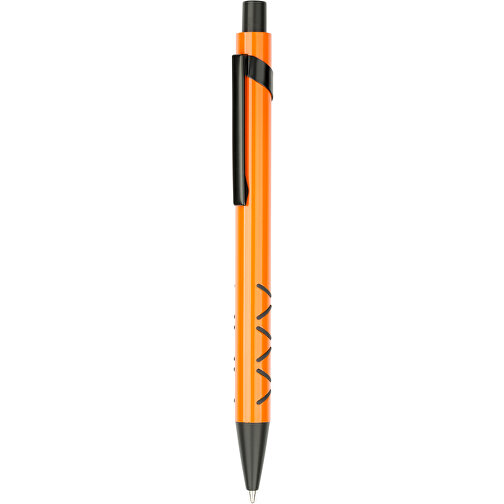 Kugelschreiber Karlstad Bunt , Promo Effects, orange, Aluminium/Kunststoff, 14,00cm (Länge), Bild 1
