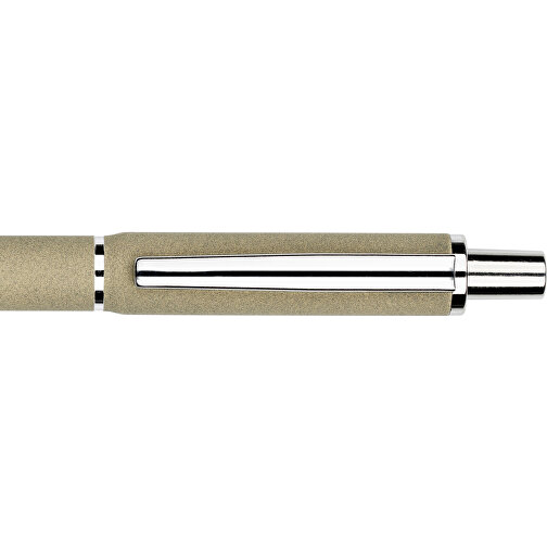 Kugelschreiber Sand , Promo Effects, beige, Aluminium, 14,00cm x 1,00cm (Länge x Breite), Bild 9