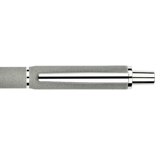 Kugelschreiber Sand , Promo Effects, grau, Aluminium, 14,00cm x 1,00cm (Länge x Breite), Bild 9