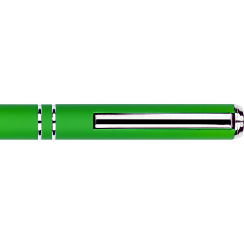 Kugelschreiber Lagos Matt , Promo Effects, grün, Aluminium, 14,60cm x 1,10cm (Länge x Breite), Bild 9