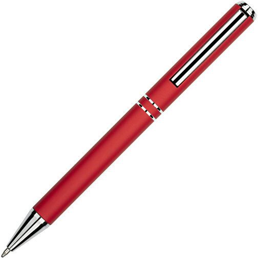 Kugelschreiber Lagos Matt , Promo Effects, rot, Aluminium, 14,60cm x 1,10cm (Länge x Breite), Bild 5