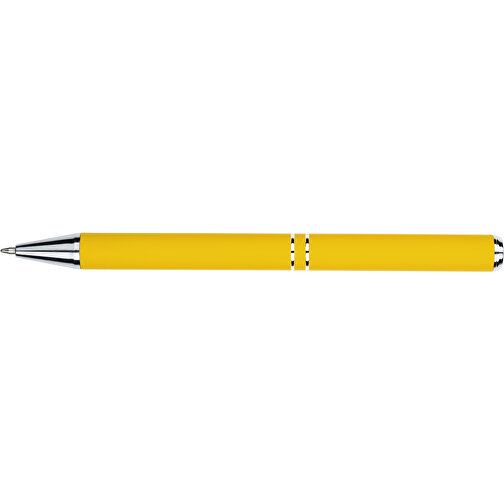 Kugelschreiber Lagos Matt , Promo Effects, gelb, Aluminium, 14,60cm x 1,10cm (Länge x Breite), Bild 8