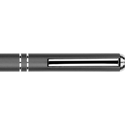 Kugelschreiber Lagos Metallic , Promo Effects, grau, Aluminium, 14,70cm x 2,10cm (Länge x Breite), Bild 9