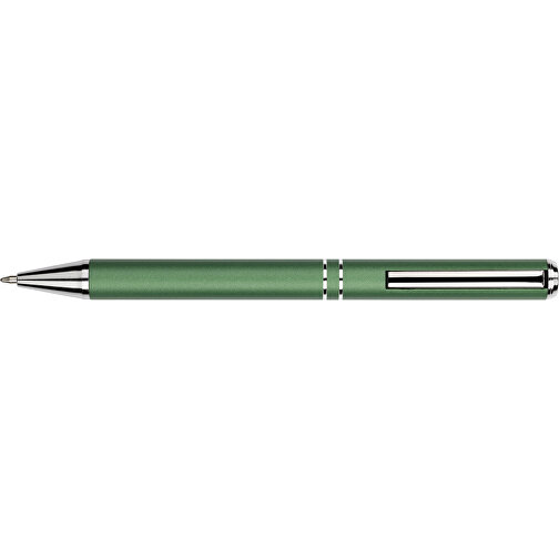 Kugelschreiber Lagos Metallic , Promo Effects, grün, Aluminium, 14,70cm x 2,10cm (Länge x Breite), Bild 6