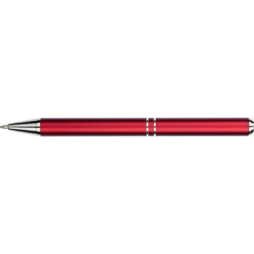 Kugelschreiber Lagos Metallic , Promo Effects, rot, Aluminium, 14,70cm x 2,10cm (Länge x Breite), Bild 7