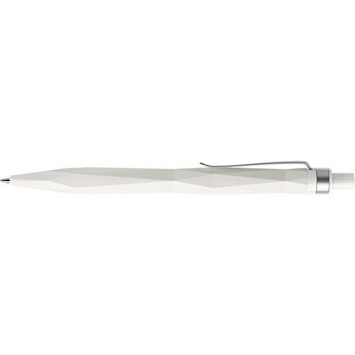 Prodir QS20 PMS Push Kugelschreiber , Prodir, weiß, Kunststoff/Metall, 14,10cm x 1,60cm (Länge x Breite), Bild 5