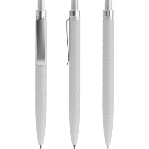 Prodir QS01 Soft Touch PRS Push Kugelschreiber , Prodir, zementgrau, Kunststoff/Metall, 14,10cm x 1,60cm (Länge x Breite), Bild 6