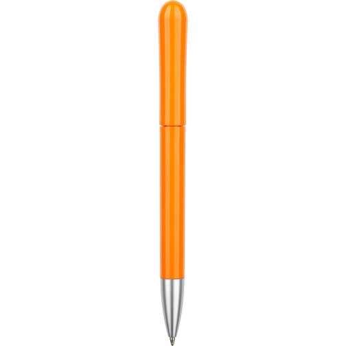 Kugelschreiber Halo , Promo Effects, orange / schwarz, Kunststoff, 14,00cm (Länge), Bild 3