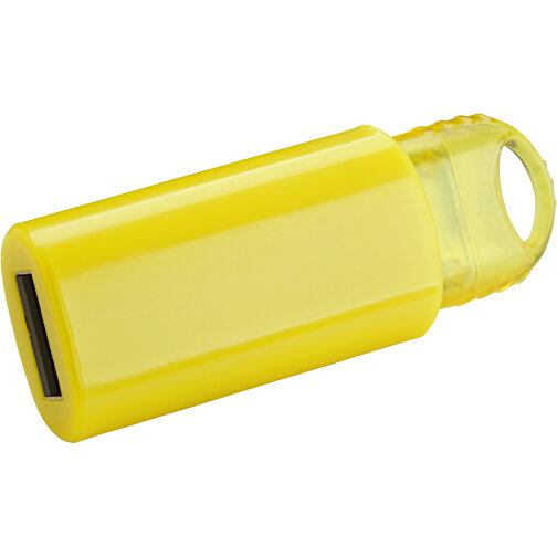 USB-Stick SPRING 3.0 16GB , Promo Effects MB , gelb MB , 16 GB , Kunststoff MB , 10 - 45 MB/s MB , 5,80cm x 1,20cm x 2,10cm (Länge x Höhe x Breite), Bild 2