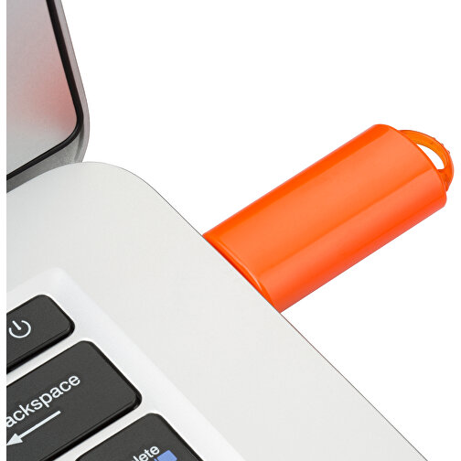 USB-Stick SPRING 3.0 16GB , Promo Effects MB , orange MB , 16 GB , Kunststoff MB , 10 - 45 MB/s MB , 5,80cm x 1,20cm x 2,10cm (Länge x Höhe x Breite), Bild 5