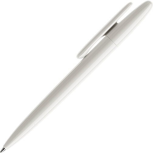 Prodir DS5 TPP Twist Kugelschreiber , Prodir, weiß, Kunststoff, 14,30cm x 1,60cm (Länge x Breite), Bild 4