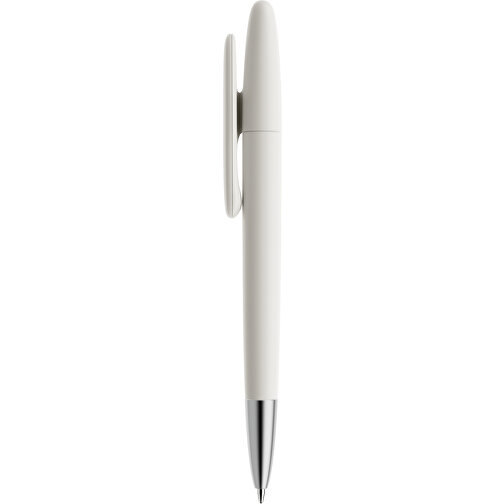 Prodir DS5 TMS Twist Kugelschreiber , Prodir, weiß, Kunststoff/Metall, 14,30cm x 1,60cm (Länge x Breite), Bild 2