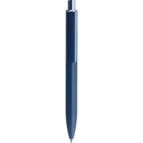 Prodir DS4 Soft Touch PRR Push Kugelschreiber , Prodir, sodalithblau, Kunststoff, 14,10cm x 1,40cm (Länge x Breite), Bild 1