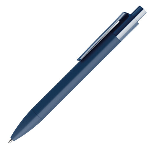 Prodir DS4 Soft Touch PRR Push Kugelschreiber , Prodir, sodalithblau, Kunststoff, 14,10cm x 1,40cm (Länge x Breite), Bild 4