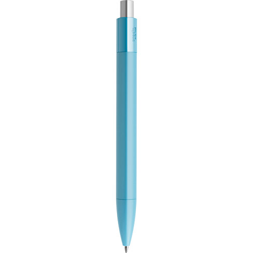 Prodir DS4 PMM Push Kugelschreiber , Prodir, dusty blue / silber satiniert, Kunststoff, 14,10cm x 1,40cm (Länge x Breite), Bild 3