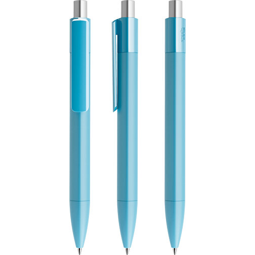 Prodir DS4 PMM Push Kugelschreiber , Prodir, dusty blue / silber satiniert, Kunststoff, 14,10cm x 1,40cm (Länge x Breite), Bild 6