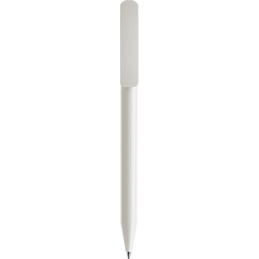 Prodir DS3 TPP Twist Kugelschreiber , Prodir, weiss, Kunststoff, 13,80cm x 1,50cm (Länge x Breite), Bild 1