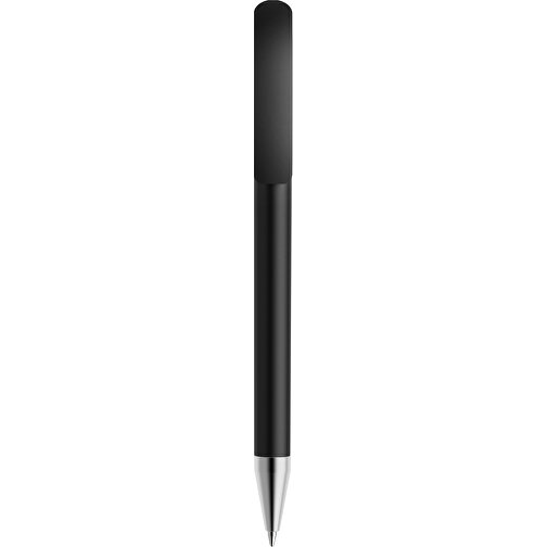 Prodir DS3 TMS Twist Kugelschreiber , Prodir, schwarz, Kunststoff/Metall, 13,80cm x 1,50cm (Länge x Breite), Bild 1