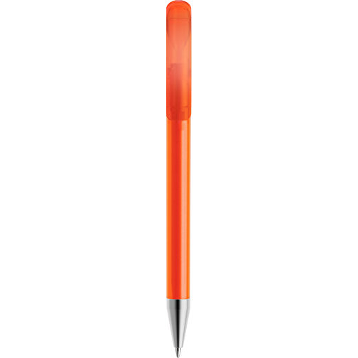 Prodir DS3 TFS Twist Kugelschreiber , Prodir, orange, Kunststoff/Metall, 13,80cm x 1,50cm (Länge x Breite), Bild 1