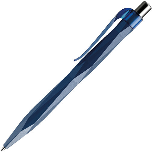 Prodir QS20 PMT Push Kugelschreiber , Prodir, sodalithblau / silber poliert, Kunststoff/Metall, 14,10cm x 1,60cm (Länge x Breite), Bild 4