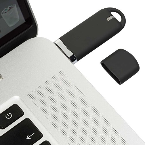 USB-Stick Focus Matt 3.0 64GB , Promo Effects MB , schwarz MB , 65 GB , Kunststoff MB , 10 - 45 MB/s MB , , Bild 4