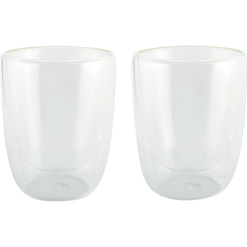 Gläser-Set DRINK LINE L, Doppelwandig , transparent, Borosilikatglas, 10,00cm (Höhe), Bild 1