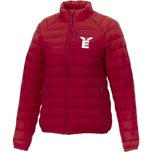 Athenas Wattierte Jacke Für Damen , rot, Dull cire 380T Woven 100% Nylon, 38 g/m2, Padding/filling, fake down insulation 100% Polyester, M, , Bild 4