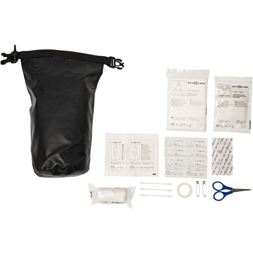 Alexander 30-teiliges Erste-Hilfe-Set Mit Wasserfester Tasche , schwarz, Tarpaulin, 28,00cm (Höhe), Bild 4