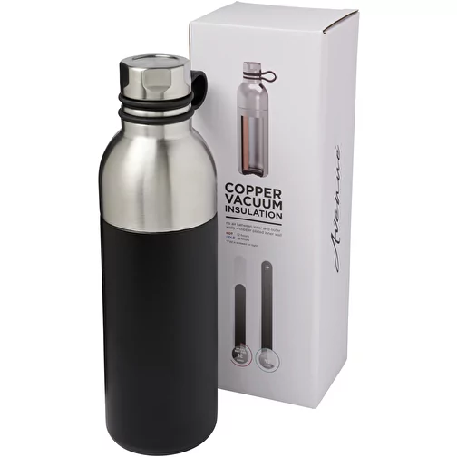Bouteille de sport 590 ml avec isolation par le vide et couche de cuivre Koln, Image 1
