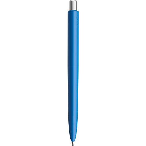Prodir DS8 PRR Push Kugelschreiber , Prodir, true blue/silber satiniert, Kunststoff/Metall, 14,10cm x 1,50cm (Länge x Breite), Bild 3