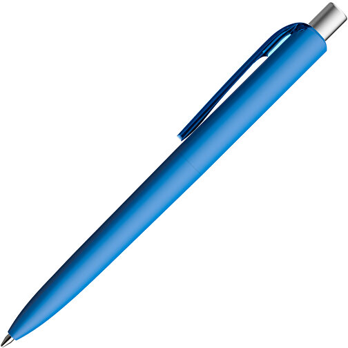 Prodir DS8 PRR Push Kugelschreiber , Prodir, true blue/silber satiniert, Kunststoff/Metall, 14,10cm x 1,50cm (Länge x Breite), Bild 4