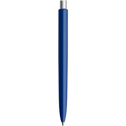 Prodir DS8 PRR Push Kugelschreiber , Prodir, klassikblau/silber satiniert, Kunststoff/Metall, 14,10cm x 1,50cm (Länge x Breite), Bild 3