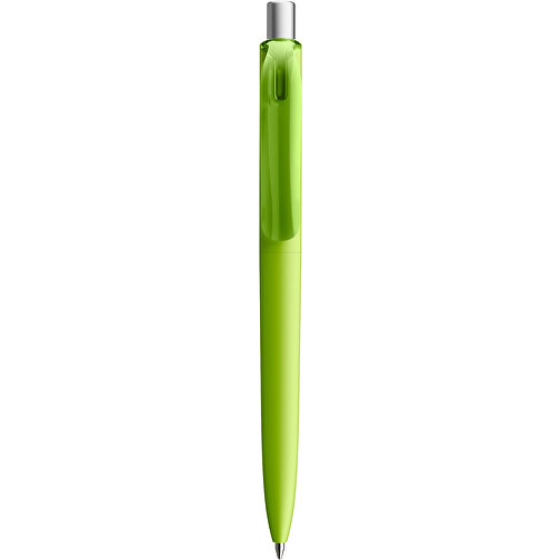 Prodir DS8 PRR Push Kugelschreiber , Prodir, hellgrün/silber satiniert, Kunststoff/Metall, 14,10cm x 1,50cm (Länge x Breite), Bild 1