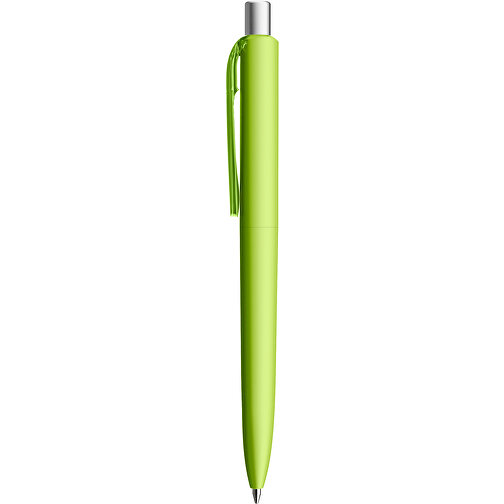 Prodir DS8 PRR Push Kugelschreiber , Prodir, hellgrün/silber satiniert, Kunststoff/Metall, 14,10cm x 1,50cm (Länge x Breite), Bild 2