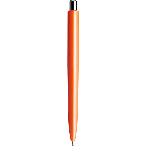 Prodir DS8 PPP Push Kugelschreiber , Prodir, orange/silber poliert, Kunststoff/Metall, 14,10cm x 1,50cm (Länge x Breite), Bild 3