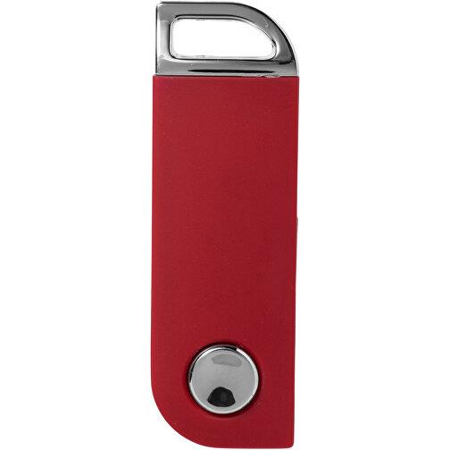 Swivel Rectangular USB-Stick , rot MB , 32 GB , Kunststoff MB , 5,40cm x 1,70cm x 0,70cm (Länge x Höhe x Breite), Bild 5