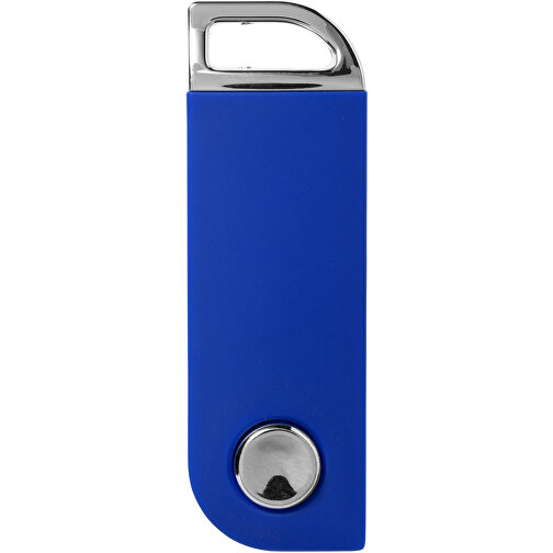 Swivel Rectangular USB-Stick , blau MB , 16 GB , Kunststoff MB , 5,40cm x 1,70cm x 0,70cm (Länge x Höhe x Breite), Bild 5
