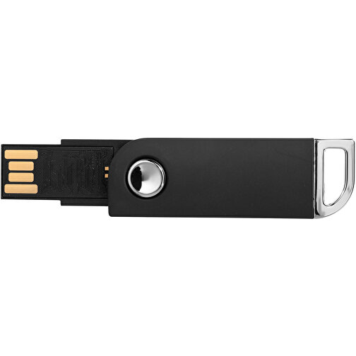 Swivel Rectangular USB-Stick , schwarz MB , 16 GB , Kunststoff MB , 5,40cm x 1,70cm x 0,70cm (Länge x Höhe x Breite), Bild 7