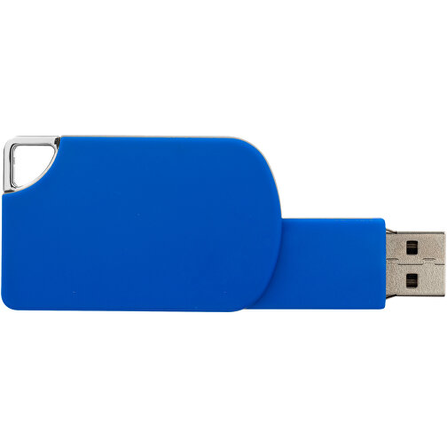 Swivel Square USB-Stick , blau MB , 8 GB , Kunststoff MB , 5,00cm x 3,10cm x 1,00cm (Länge x Höhe x Breite), Bild 6