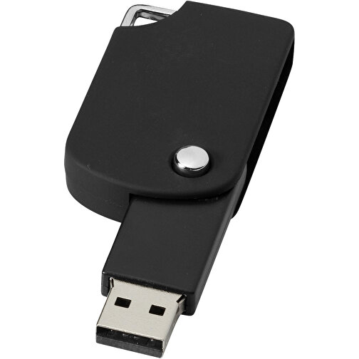 Swivel Square USB-Stick , schwarz MB , 32 GB , Kunststoff MB , 5,00cm x 3,10cm x 1,00cm (Länge x Höhe x Breite), Bild 1