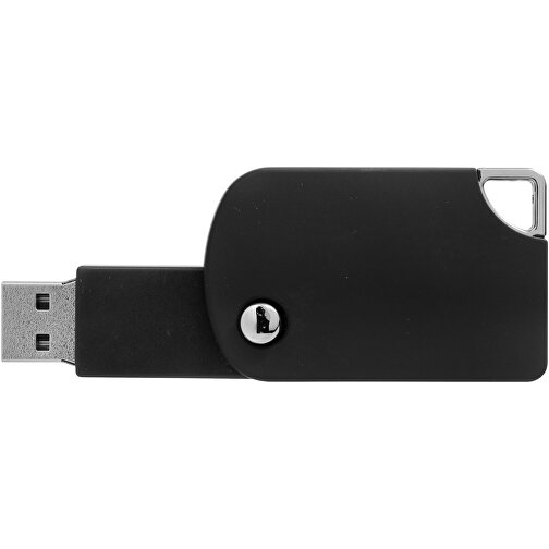 Swivel Square USB-Stick , schwarz MB , 16 GB , Kunststoff MB , 5,00cm x 3,10cm x 1,00cm (Länge x Höhe x Breite), Bild 7
