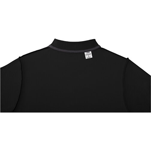 Helios Poloshirt Für Damen , schwarz, Piqué Strick 100% BCI Baumwolle, 180 g/m2, XXL, , Bild 6